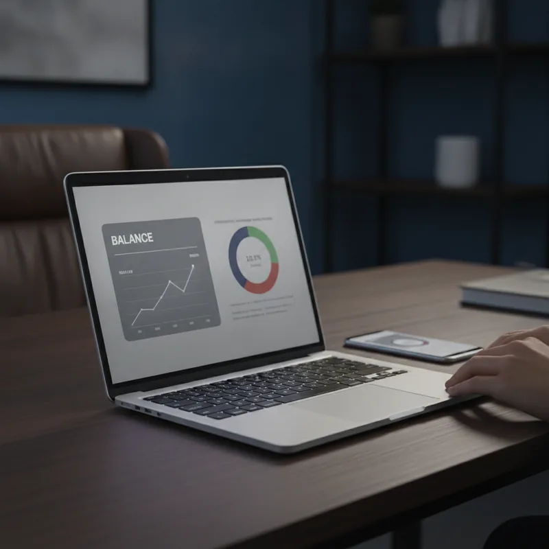 AI-driven real-time market signals dashboard with live trend chart and confidence levels
